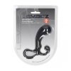 Bulb with Loop Silicone Prostate Massager - M - Black